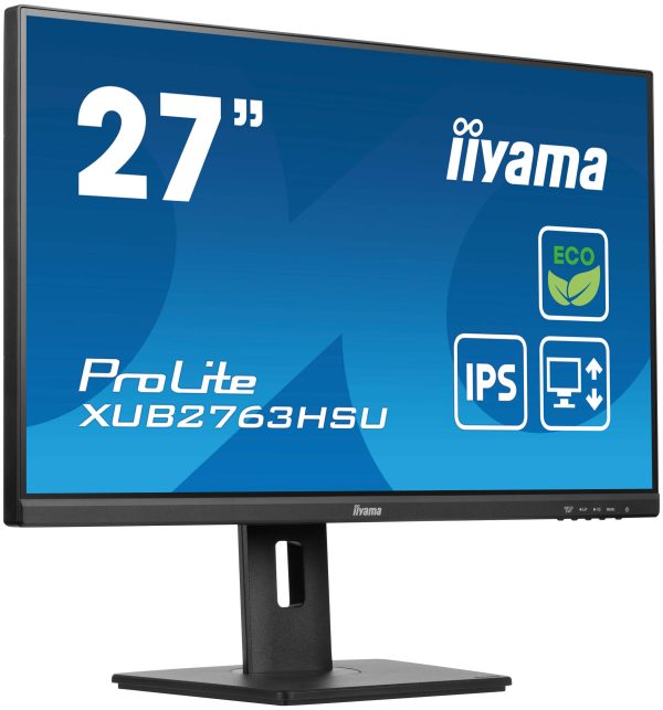 Moniteur Eco résponsable 27" Ultra mince IPS Pivot - XUB2763HSU-B1