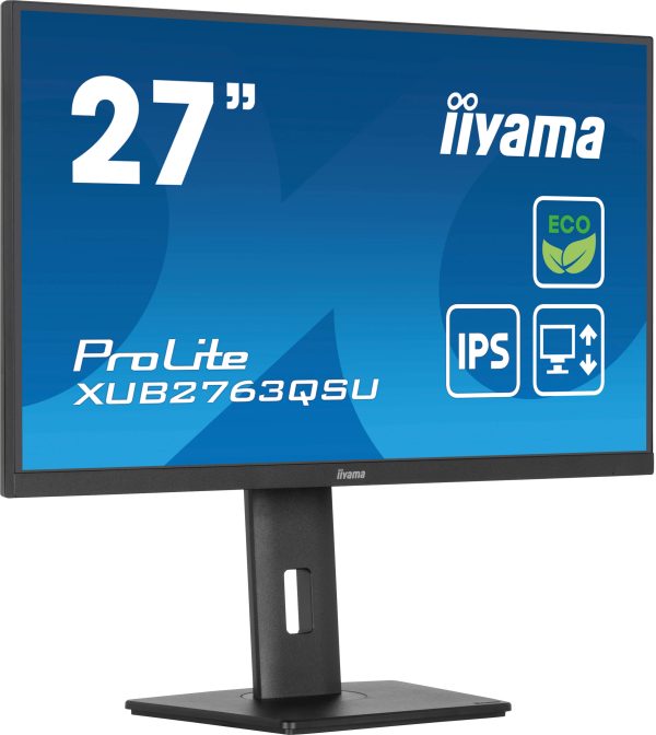 Moniteur 27" Ultra mince IPS WQHD DP/HDMI Pivot - XUB2763QSU-B1