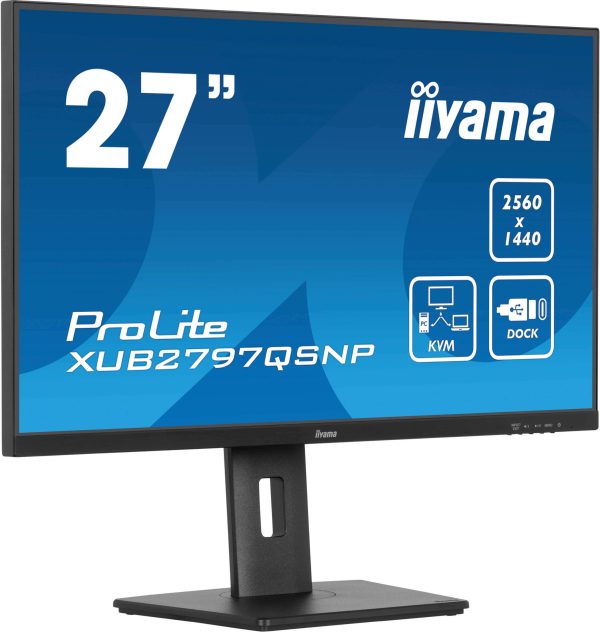 Moniteur 27" Ultra mince IPS 2560x1440 Dock USB-C - XUB2797QSNP-B1