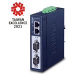 Modbus gateway 2 ports RS232/422/485 -40/+75°C - IMG-2200T