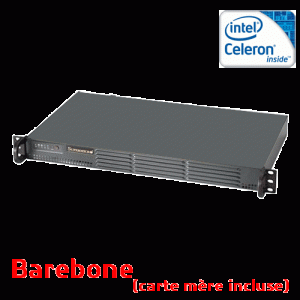 Serveur 1U Celeron J1900 2 ports Lan - IPC1ITX-J1900