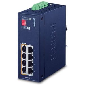 Injecteur Indus 4xRJ45 (1G/2,5G) PoE bt 120W - IPOE-470