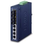 Switch Indus 4 ports 100Mbits 2xSFP SC multimode - ISW-621