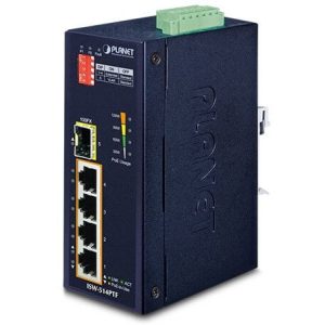 Switch Indus 4 ports PoE af 120W 1xSFP 100Mbits - ISW-514PTF
