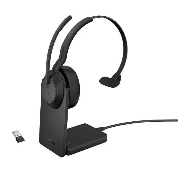 Casque Evolve2 55 Link 380a UC mono avec support - 25599-889-989