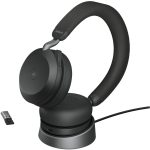 Casque Evolve2 75 USB-A + socle de charge MS noir - 27599-999-989