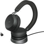 Casque Evolve2 75 USB-C + socle de charge MS noir - 27599-999-889