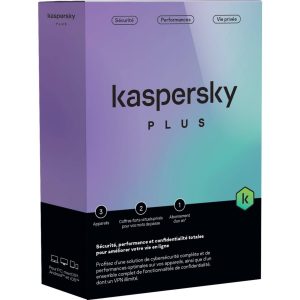 Kaspersky Plus 1 an 3 Postes - KL1042F5CFS-MSB