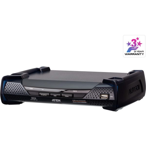Récepteur console KVM DVI-D Dual Link USB over IP - KE6920R-AX-G