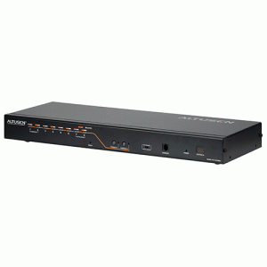Switch KVM Pro 8 ports Cat 5 2 consoles - KH2508A-AX-G