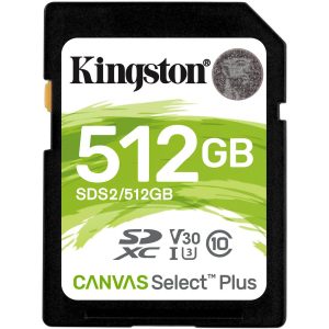 Carte SDXC Canvas Select Plus 512Gb - SDS2/512GB