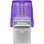 Clé USB 3.2 Kingston MicroDuo 64 Go - DTDUO3CG3/64GB