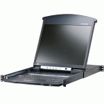 Console KVM rackable IP TFT 17" 8 ports Cat5 - KL1508AIM-AXA-FG