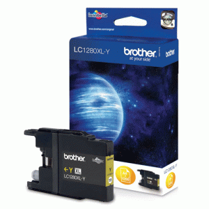 Cartouche d'encre LC1280Y haute capacité jaune - LC1280XLY