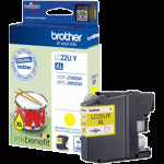 Cartouche d'encre LC22U Y Jaune 1200 pages - LC22UY