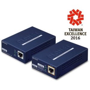 Kit déport ethernet PoE over Ethernet jusqu'à 500m - LRP-101U-KIT