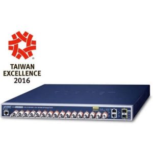 Switch PoE 240W Long range 16x Coax + 2Giga + 2SFP - LRP-1622CS