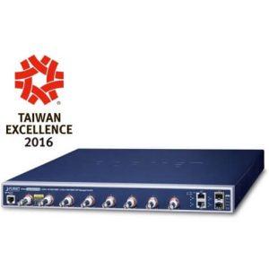 Switch PoE 240W Long range 8x Coaxe + 2Giga + 2SFP - LRP-822CS