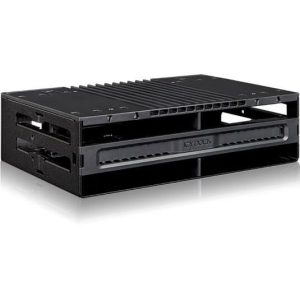 Rack amovible 4 x SSD/HDD 2,5" SAS 5,25" - MB024SP-B