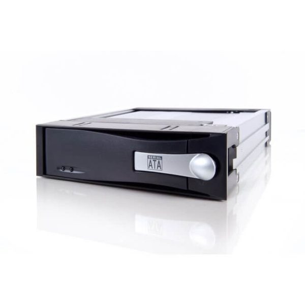 Rack amovible 5,25" Sata Hot-Swap noir - MB123SK-1B