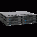 Rack Amovible 5,25" 6x 2,5" Sata/SAS - MB326SP-B