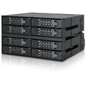Backplane 8 baies SSD/HDD 2,5” Sata/SAS 2x 5.25” - MB508SP-B
