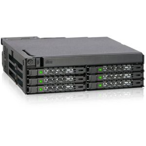 Backplane Cage 6x SSD/HDD 2.5"ODD Ultra Slim 5.25" - MB606SPO-B