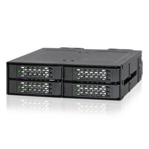 Rack Amovible 5,25" pour 4 x NVMe U.2 SSD - MB699VP-B