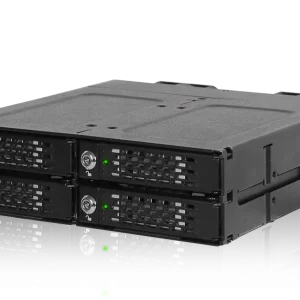 Rack amovible 4x SSD NVMe M.2 5.25" SFF-8612 v3 - MB720MK-B V3