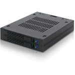 Rack amovible 2x 2.5" SAS/Sata HDD/SSD 3.5” - MB742SP-B
