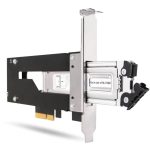 Rack amovible SSD NVMe M.2 PCIe x4 expansion PCIe - MB840M2P-B