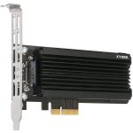 Adapt. M.2 NVMe SSD 4x PCIe dissipateur + équerre - MB987M2P-1B
