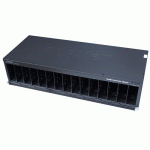 Chassis convertisseur média 19" 15 slots 1 alim. - MC-1500