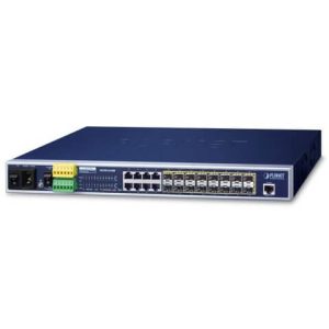 Metro switch 19" 16 ports Giga SFP + 8 Giga L2/4 - MGSW-24160F