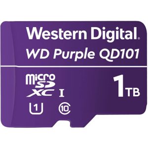 Carte Micro SDXC WD Purple 1 To -40/+85°C - WDD100T1P0C