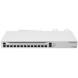 Routeur Cloud Core 12 SFP+ 1 SFP28 1 Giga Al red. - CCR2004-1G-12S+2XS