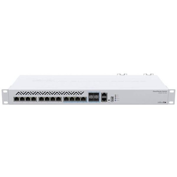 Switch Cloud 8x RJ45 10G 4 SFP+/R45 dual boot - CRS312-4C+8XG-RM