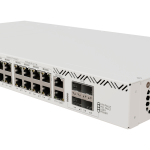 Routeur Switch Cloud 16 ports Giga PoE + 4 SFP+ - CRS320-8P-8B-4S+RM