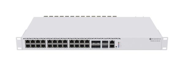 Routeur Switch Cloud 20 2,5Giga + 4 2,5G / SFP+ - CRS326-4C+20G+2Q+RM