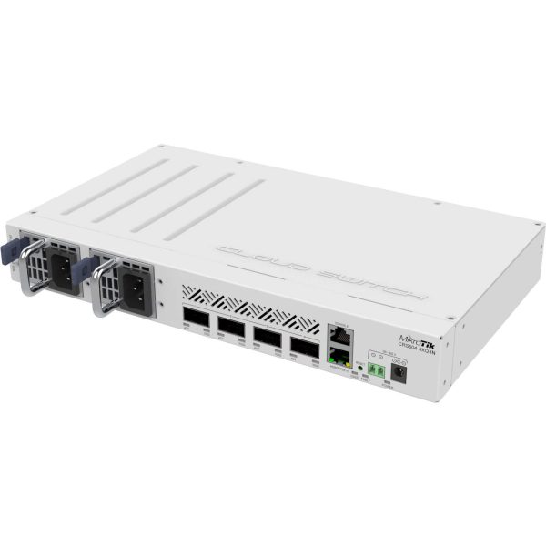 Switch Routeur 1x 100Mbits 4x QSFP28 100Giga db - CRS504-4XQ-IN