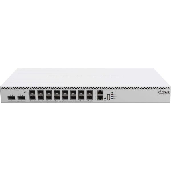 Switch 2x 100G QSFP28 16x 25G SFP28 ports CRS518 - CRS518-16XS-2XQ-RM