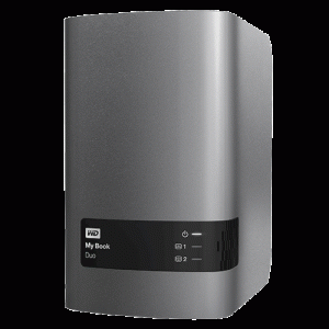 Disque ext. USB 3.0 3''1/2 My Book Duo 6 To - WDBLWE0060JCH-EESN