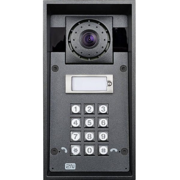 2N IP Force 1 bouton & Caméra HD &Clavier &HP 10W - 9151101CHKW