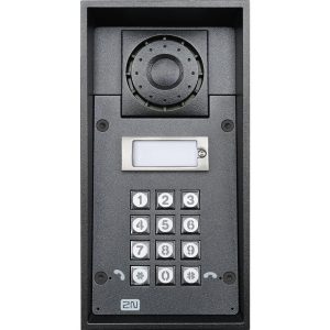 2N IP Force 1 bouton & Clavier & Haut-parleur 10W - 9151101KW