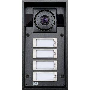 2N IP Force 4 boutons & Caméra HD & HP 10W - 9151104CHW