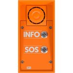 2N IP Safety 2 boutons & HP 10W, INFO/SOS - 9152102W