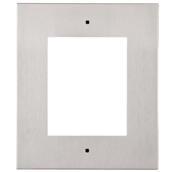 2N Cadre d'installation encastré, 1 module gris - 9155011