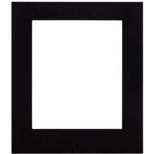 2N Cadre d'installation saillie, 1 module noir - 9155021B