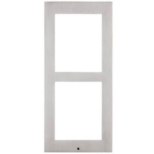 2N IP Verso cadre saillie 2 modules gris - 9155022