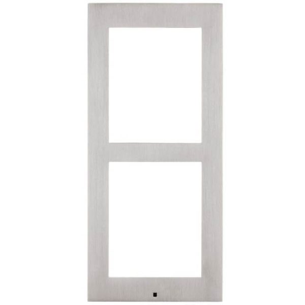 2N IP Verso cadre saillie 2 modules gris - 9155022